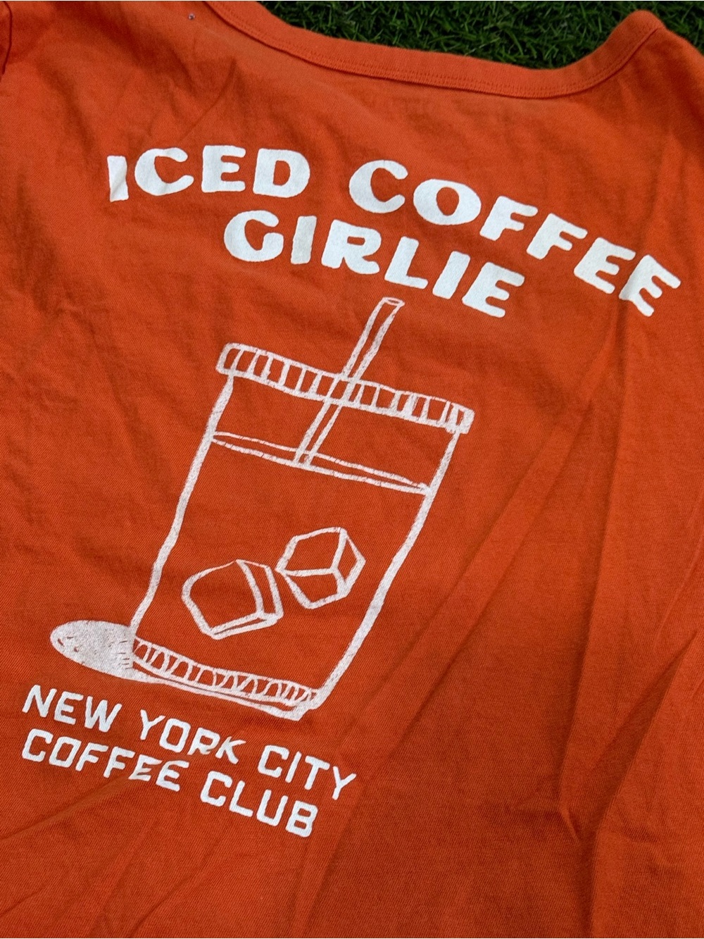 Old Navy Ice Coffee Girlie Tshirt